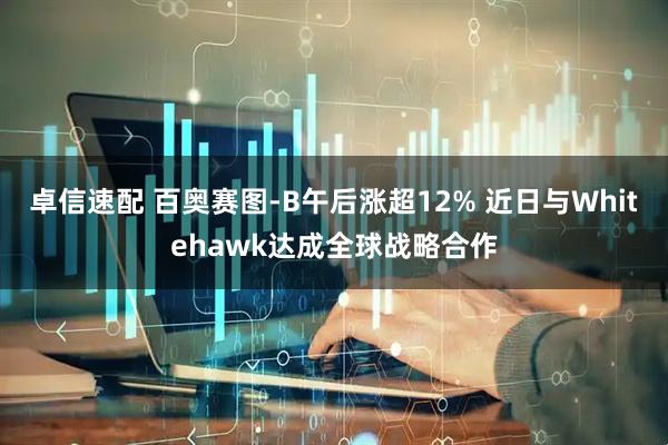 卓信速配 百奥赛图-B午后涨超12% 近日与Whitehawk达成全球战略合作